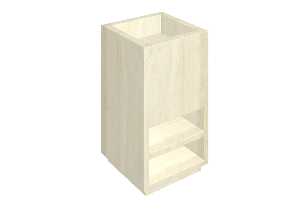 Cube Washbasin Shelf 50