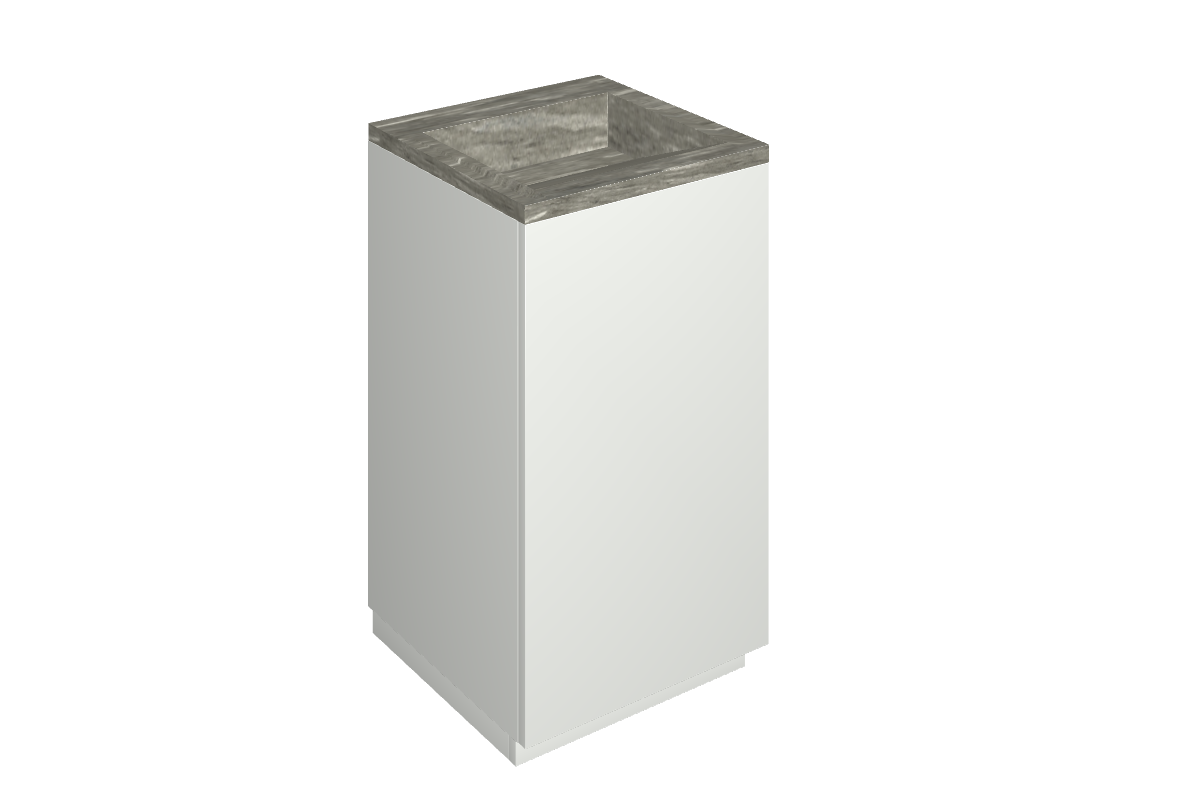 Cube Air Washbasin 50 White