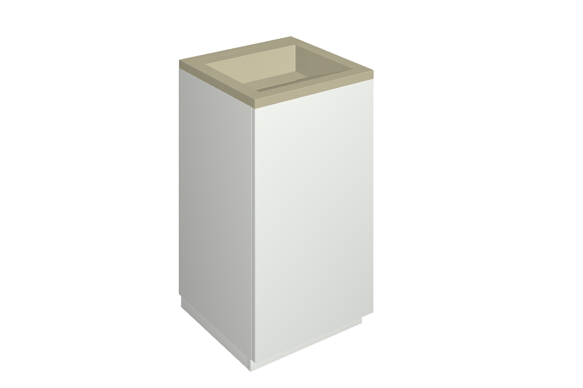 Cube Air Washbasin 50 White