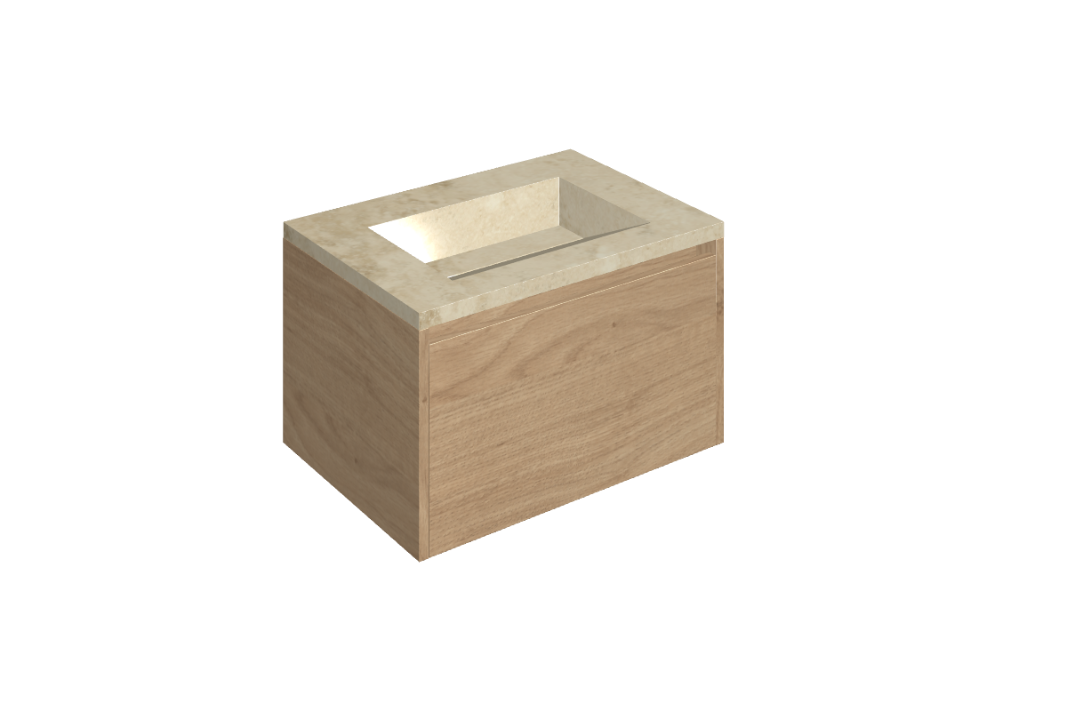 Fly Air Washbasin 70 Wood