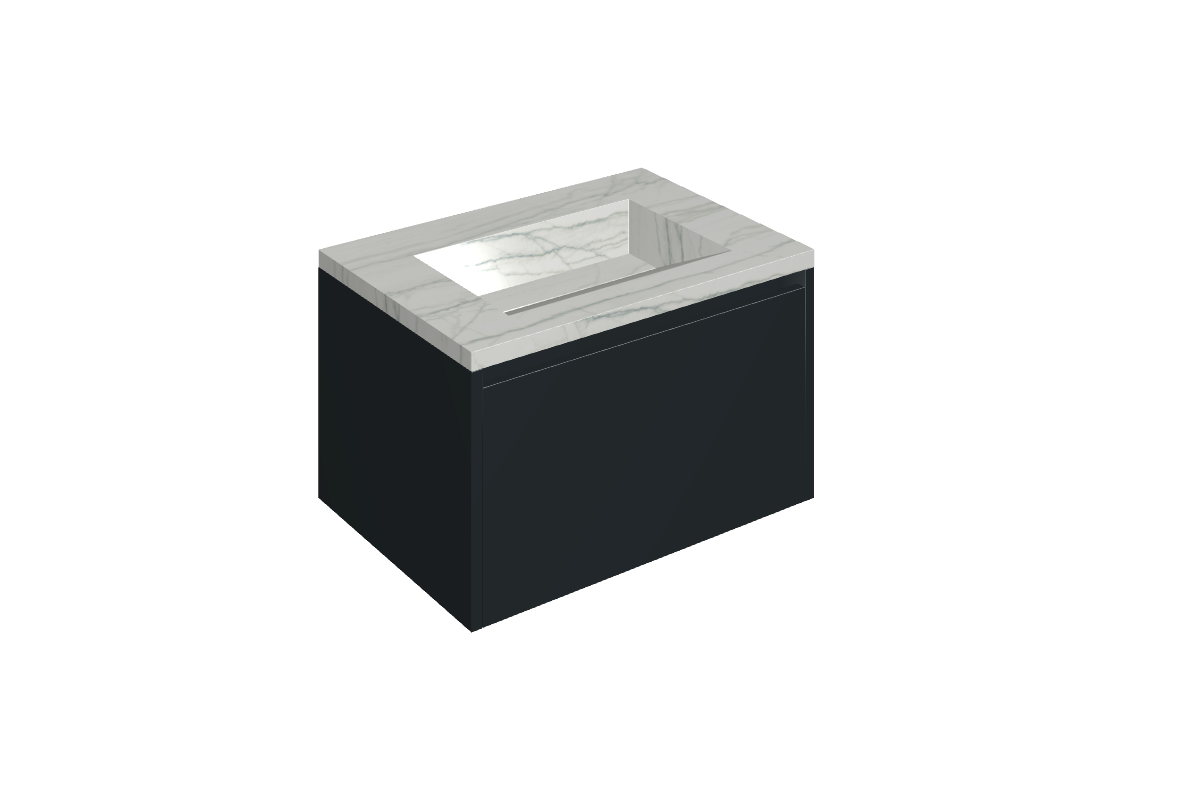 Fly Air Washbasin 70 Black